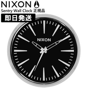NIXON ニクソン 掛け時計 おしゃれ 音がしない ブランド 掛時計 Sentry Wall Clock セントリーウォールクロック プレゼント ギフト キャンセル返品交換不可｜kyuzo-outdoor
