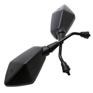 nakira バイク用ミラー カスタム 汎用 8mm 左右2本セット