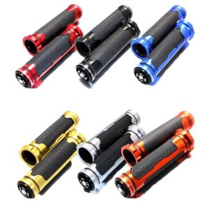 nakira バイクグリップ 22mm用 汎用 バイクハンドル用 ライブディオ