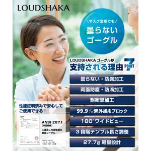 曇らないゴーグル 保護メガネ 医療用ゴーグル ...の詳細画像1