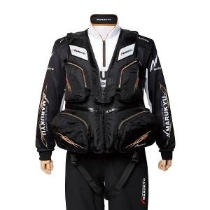 マルキュー PFD03 L2 ブラック レッド...の詳細画像3
