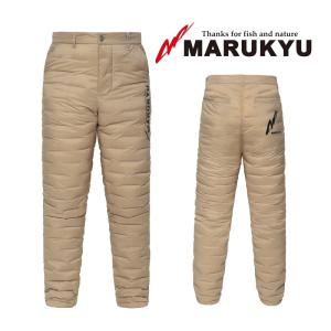 マルキュー シームレスダウンパンツ MQ-01 ベージュ M L LL 3L 磯釣り 