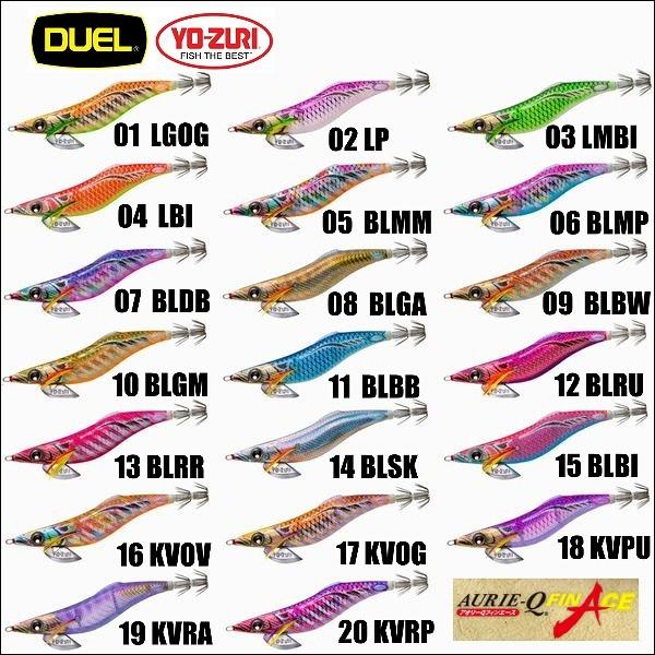 DUEL アオリーQ フィンエース 3.5号 デュエル ヨーヅリ パタパタ エギングルアー 餌木 A...
