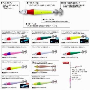 DUEL ヨーヅリ 鉛スッテ 四ツ目 30号 ...の詳細画像2