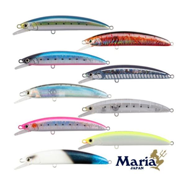 マリア ボアー SS 170 60g スローシンキング ヒラマサ 青物 大物 海外向き ソルトルアー...