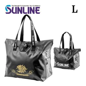 サンライン 防水トートバッグ L ゴールドの買取情報