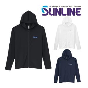 サンライン DRYフルジップ パーカー S M L LL 3L ステータス フィッシング ウエア 磯釣り 鮎 船 ルアー SUW-15309DPK