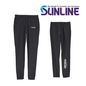 サンライン ライトストレッチ ジョガー パンツ S M L LL 3L SUW-15310 ステータス フィッシング ズボン ウエア 磯釣り 鮎 船