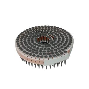 垂直プラ連結釘　25mm　銀黒　190本×10巻　325M016　ステンレス　