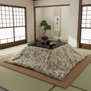 こたつ布団カバー ボタニスト 200×200c...の詳細画像1