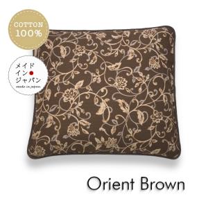 八端判座布団カバー ラッキークロス グレー ざぶとんカバー 59×63cm