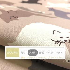 八端判座布団カバー ミャウ カフェ ネコ猫柄 ...の詳細画像1