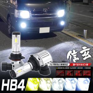 明るさ3倍! 純正フォグランプを最新LEDに ハイエース 2/3型 TRH200系 H19.8~H24.4 信玄LED XRmini オールインワン 5色カラーチェンジ HB4｜l-c