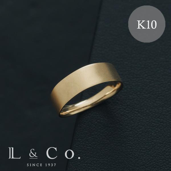 10金 リング 指輪 K10 ゴールド 地金 ゴージャス 太めリング プレゼント メンズ レディース...