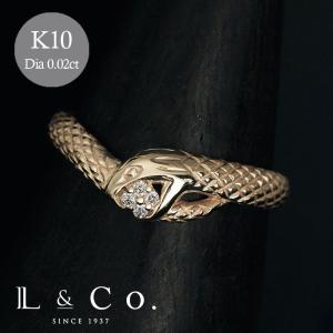Jewel closet by L&Co. K10 リング レディース ダイヤモンド フラワー