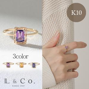 Jewel closet by L&Co. K10 リング レディース ダイヤモンド フラワー