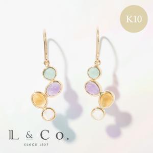 Jewel closet by L&Co. ピアス K10 誕生石 レディース メンズ