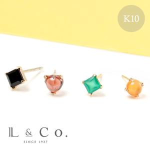 Jewel closet by L&Co. ピアス K10 誕生石 レディース メンズ
