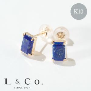 Jewel closet by L&Co. ピアス レディース K10 10金 アメトリン 大きめ