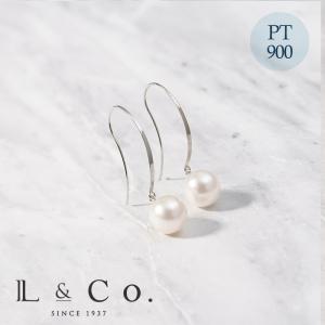 Jewel closet by L&Co. ピアス K18 アコヤパール フック ピアス 8mm