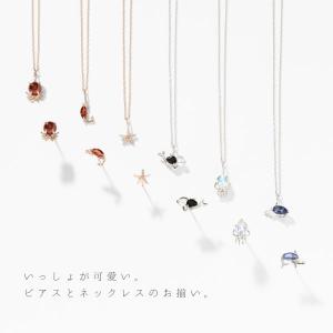 ピアス K10 WG ホワイトゴールド カラー...の詳細画像3