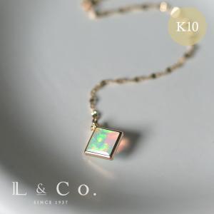 L & Co アメトリン　ネックレス Jewel closet by L&Co. ネックレス K10 アメトリン レディース