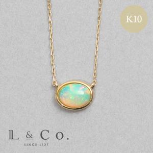 Jewel closet by L&Co. ネックレス レディース オパール K10 10