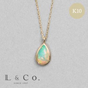 Jewel closet by L&Co. ネックレス レディース オパール K10 10金 10K