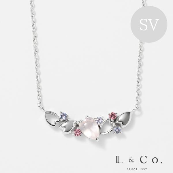 ネックレス SV925 夜桜 ペンダント レディース SV925  さくら sakura サクラ シ...