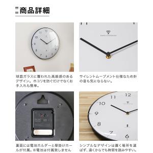 1年保証 壁掛け時計 電波時計 静音 カチカチ...の詳細画像5