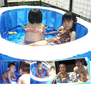 1年保証 プール 家庭用プール 1.4m 子供...の詳細画像3