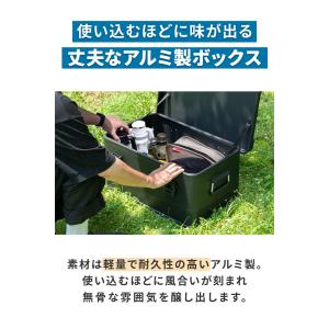 1年保証 コンテナボックス キャンプ フタ付き...の詳細画像4