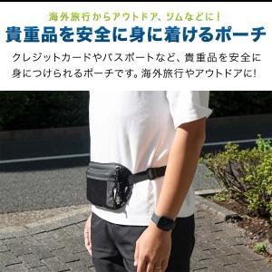 旅行用セキュリティケース スキミング防止 ウエ...の詳細画像1
