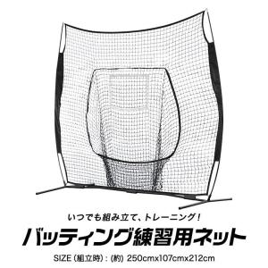 バッティングネット 野球 練習 ネット 大型 ...の詳細画像1