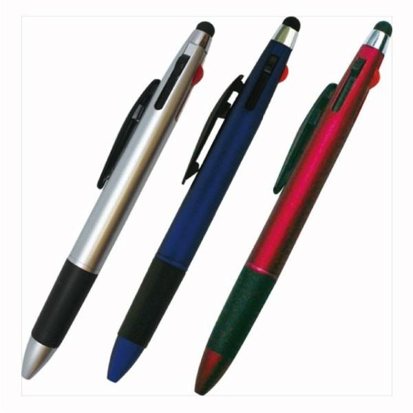 モバイルタッチペン3色ボールペン ノベルティ 名入れ 販促品 まとめ買い 記念品