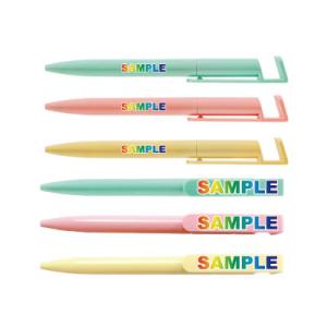 スマホスタンド付き抗菌ボールペン ノベルティ ...の詳細画像1