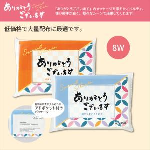 ありがとうございますポケットティッシュ ノベルテ...の商品画像