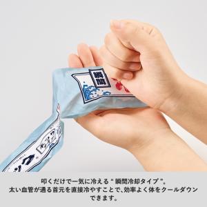 瞬間冷却パック ネックタイプ ノベルティ 名入...の詳細画像2