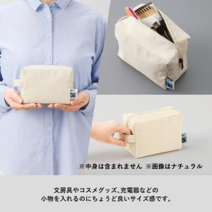 フェアトレードコットンキャンバスファスナーポー...の詳細画像5