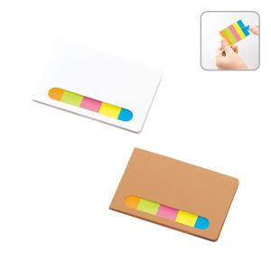 ポケット付箋セット（Ｓ）　ノベルティ 名入れ 販促品 記念品 まとめ買い