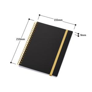 ゴールドリングA5ノート ノベルティ 名入れ ...の詳細画像5