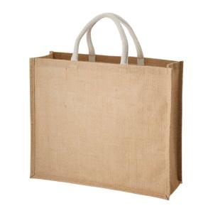 ジュートスクエアトート（Ｌ）（最低ロット数30個）