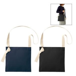 キャンバススクエアサコッシュ 名入れ 販促品 記...の商品画像