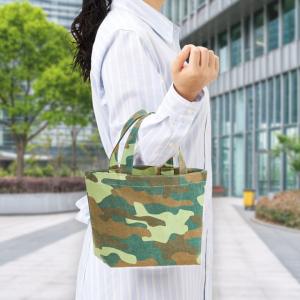 ライトウォッシュキャンバストート(S) カモフ...の詳細画像2