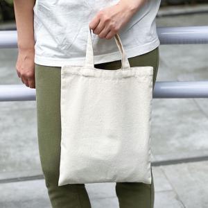 ライトキャンバスフラットバッグ(M) ナチュラ...の詳細画像5