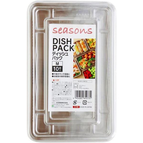 〔10個セット〕 大和物産 seasons フードパック M 10枚入