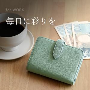 [LIB] ベルト付き ミドルウォレット 本革...の詳細画像2