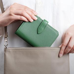 [LIB] ベルト付き ミドルウォレット 本革...の詳細画像5