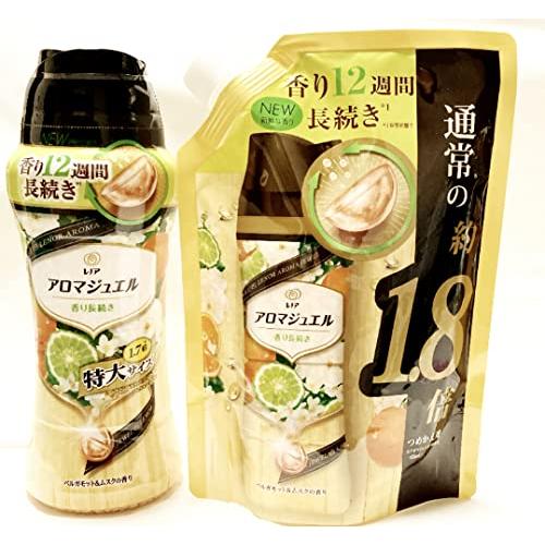 レノア アロマジュエル ベルガモット&amp;ムスクの香り 本体 885ml + 詰め替え 805ml