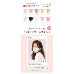 立体マスク 50枚 3d立体 不織布 3dマス...の詳細画像3